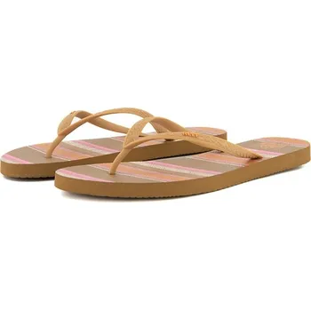 Pánské žabky Reef Beige/ Orange 349919 43