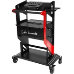 Dílenský vozík na automobilovou diagnostiku s držákem pro monitor (notebook), Welzh (Welzh Werkzeug)