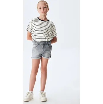 Dívčí kraťasy LTB Grau 3670648 128