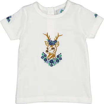 Dívčí tričko Tričko Isartrachten Weiß 5889398 80