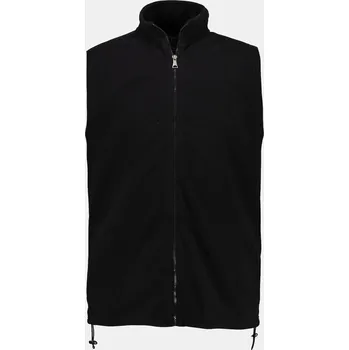 Pánská bunda JP1880, Plus size Flísová vesta, stojáček, kapsy na zip, do 8XL pro plnoštíhlé nadměrná velikost, 723305130-1455, černý, 6XL, Plus size oblečení, Oblečení pro vysoké muže, Nadměrné velikosti, Oblečení pro plnoštíhlé.