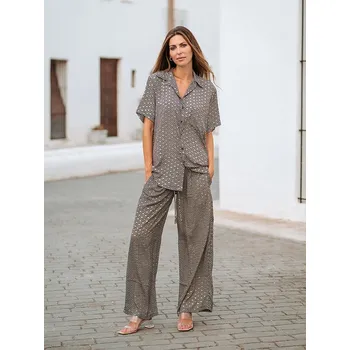 Dámská košile Košile Isla Bonita by SIGRIS Schwarz/ Gelb 5655320 L