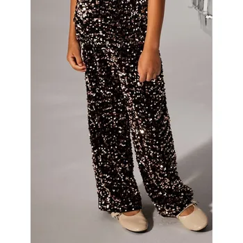 Dívčí džíny name it Schwarz/ Rosa 697027 164