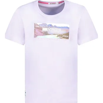 Dámské tričko Tričko Geographical Norway Lila 1695896 XXL