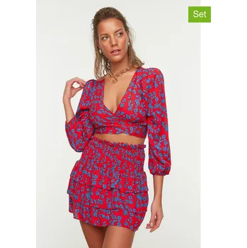 Dámská sukně trendyol Rot/ Blau 2543364 38