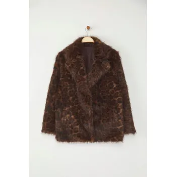 Dámská vesta Bunda trendyol Braun 1059859 XL