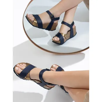 Dámské sandále BACKSUN Dunkelblau 9216195 38