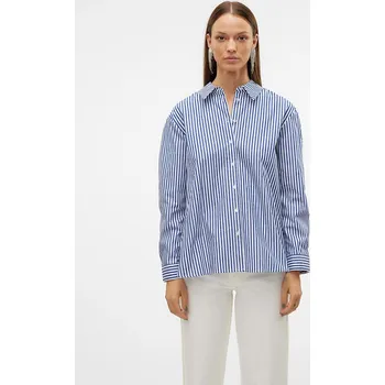 Dámská móda Košile Vero Moda Blau/ Weiß 9676547 XS