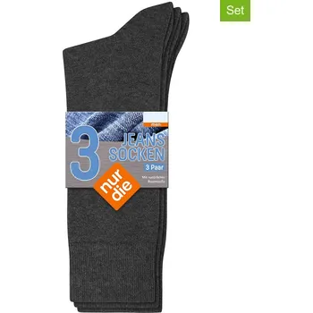 Pánské ponožky Ponožky Nur Die Anthrazit 4377246 43