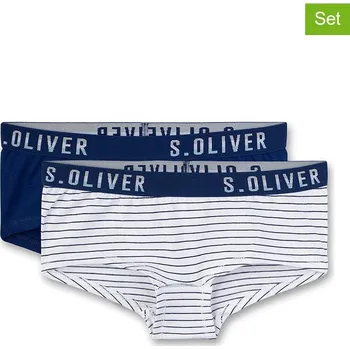 Dívčí spodní prádlo Sanetta Schwarz/ Weiß 5091851 140