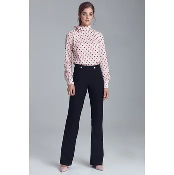 Dámské kalhoty Nife Schwarz 6599024 44