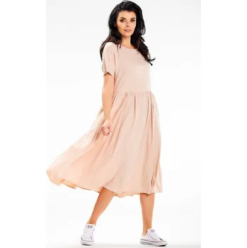 Dámské šaty Šaty Awama Beige 1218845 M