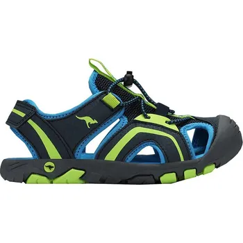Chlapecké tenisky Boty Kangaroos Blau/ Grün/ Schwarz 229625 40