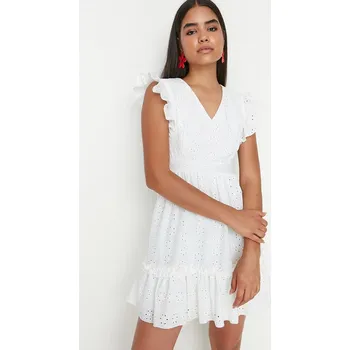 Dámské šaty Šaty trendyol Weiß 1434976 36