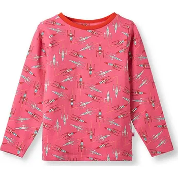 Dívčí tričko Tričko Småfolk Pink 4122093 92