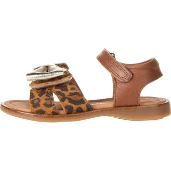 Dívčí sandály POM POM Braun/ Gold 2063083 34