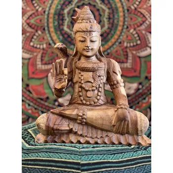 Šiva 23 - dřevěná socha