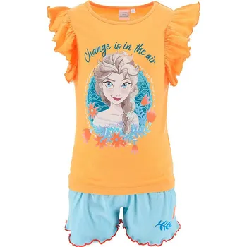 Tričko Disney Frozen Orange/ Hellblau 6987566 110