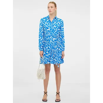 Oblečení a móda Šaty orsay Blau/ Weiß 3205114 34