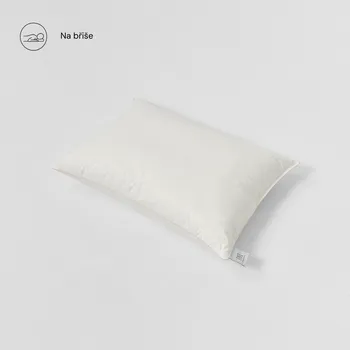 Polštář MARIELI Péřový polštář z prachového peří, nízký Velikost polštáře: 50 x 70 cm