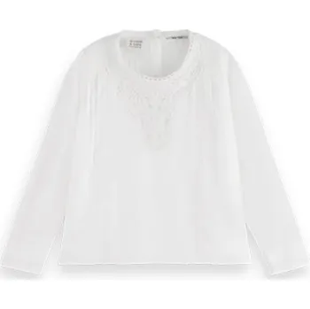 Dívčí tričko Tričko Scotch & Soda Weiß 691959 176