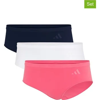 Dámské spodní prádlo Kalhotky adidas Pink/ Weiß/ Dunkelblau 8001389 XXL