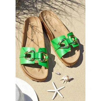 Dámské žabky BABUNKERS Family Grün 7511290 37