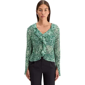 Dámské tričko Scotch & Soda Grün/ Weiß 2688416 38