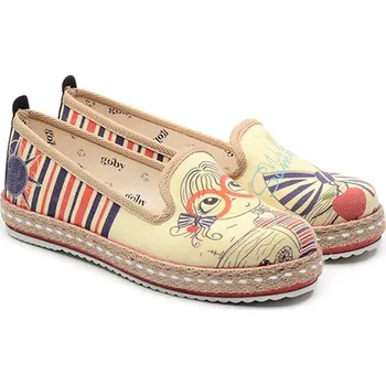 Dámské baleríny Goby Beige/ Bunt 138875 38