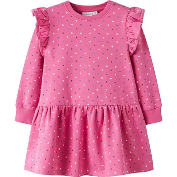 Dívčí šaty name it Pink 7810685 116