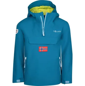 Dívčí bunda Trollkids Blau 3727072 92