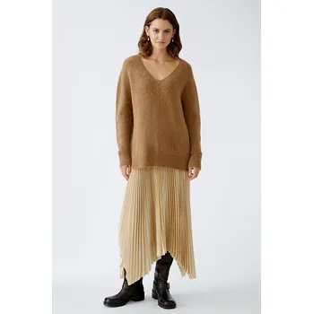 Dámská sukně Oui Beige 9503203 42