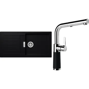 Kuchyňský dřez Set Schock S2-11 (dřez Signus D-100L Puro + baterie SC-540.120 Puro)