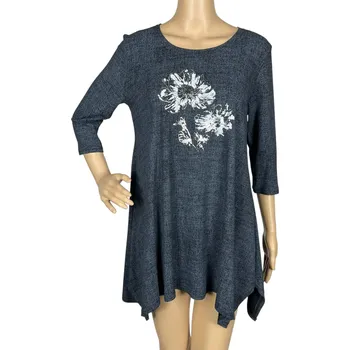 Dámská halenka Hebe Dámská halenka s dlouhým rukávem LOYA Barva: Černá