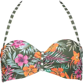 Dámské plavky Plavky Venice Beach Oliv/ Orange/ Pink 1461624 42D-Cup
