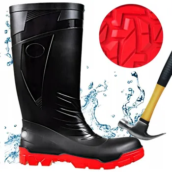 Pracovní obuv Pracovní gumové holínky Specto s ochranou proti propíchnutí, voděodolné