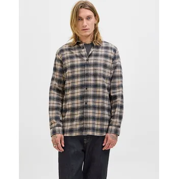 Pánská košile Košile Jack & Jones Beige 5088638 XL