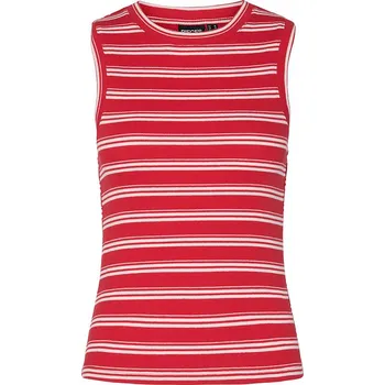 Dámské tričko Pieces Rot/Weiß 2292349 M