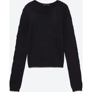 Dívčí tričko Tričko Sisley Schwarz 8724804 130