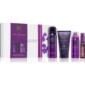 Kosmetická sada Rituals The Ritual Of Yozakura Set sprchový gel 50 ml + tělové mléko 70 ml + tělová pěna 50 ml + tělový sprej 20 ml