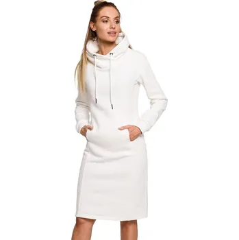 Dámské šaty Šaty made of emotion Creme/ Weiß 5692787 L