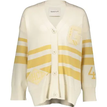 Dámský svetr Gant Creme/ Gelb 5792174 XXL