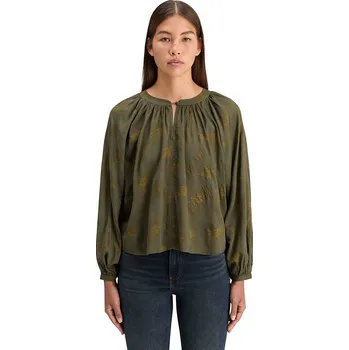 Dámské tričko Scotch & Soda Khaki 5772492 42