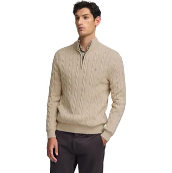 Pánský svetr Svetr Polo Club Beige 2932298 3XL