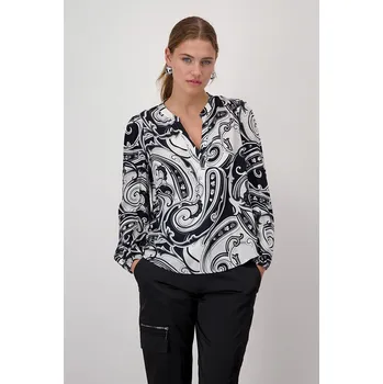 Dámské tričko monari Weiß/ Schwarz 7452662 34