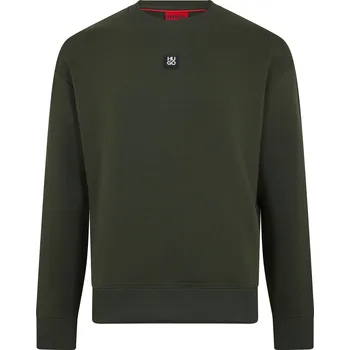 Pánská mikina Mikina HUGO Dark Green 1275915 XS