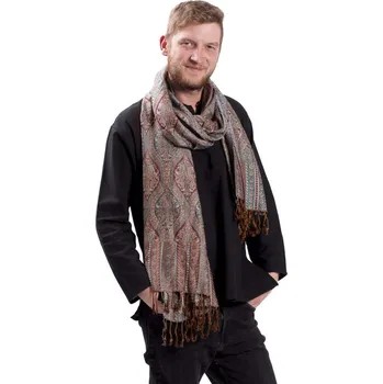 Šála Šála vínovo-modrá 1147