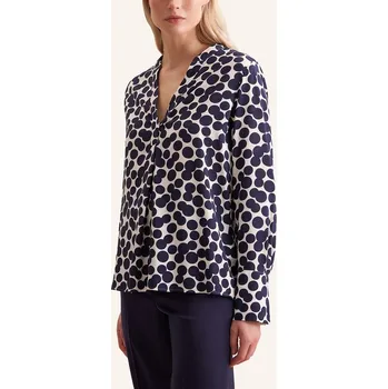 Dámské tričko Seidensticker Dunkelblau/ Weiß 4079606 36