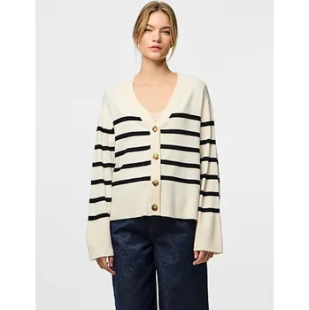 Dámská móda Pieces Creme/ Schwarz 332613 XL