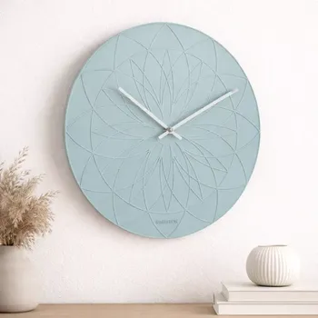 Hodiny Karlsson Designové nástěnné hodiny 5836GR, 35 cm, šedé